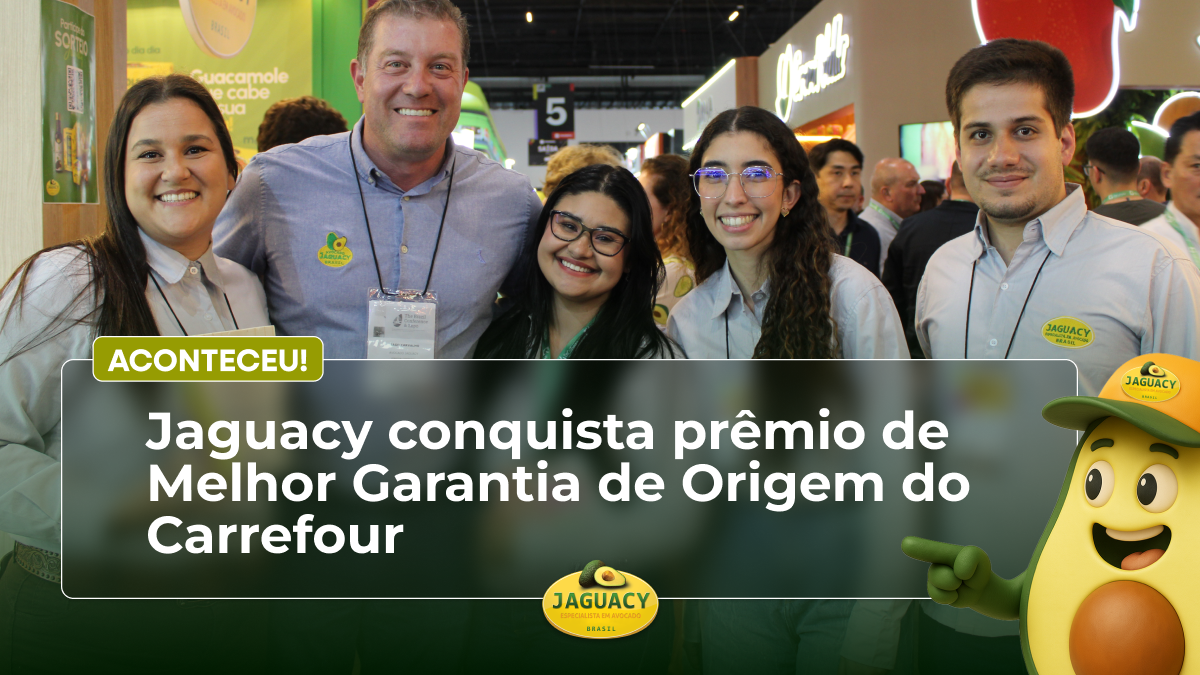 Jaguacy conquista prêmio de Melhor Garantia de Origem do Carrefour
